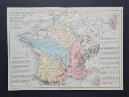 Antica mappa 1882 - ,