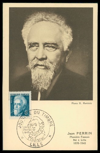 Francia 1949 perrin fisica - francia,