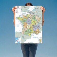 Mappa da parete fisica A1 A2