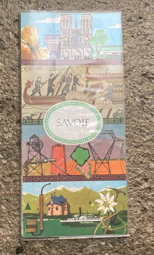 Savoia francia cartina mappa - francia,