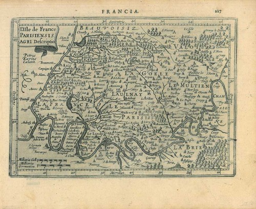 Mappa dell ile - mappa, dell'ile-de-france
