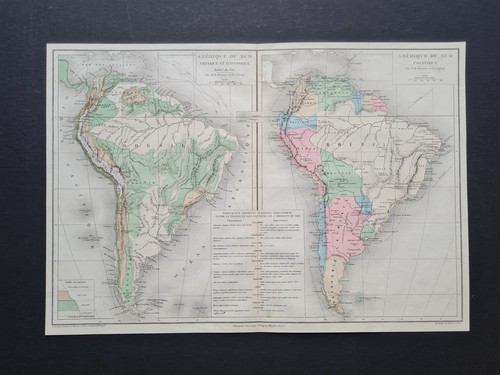 Antica mappa del 1882 sud - mappa,