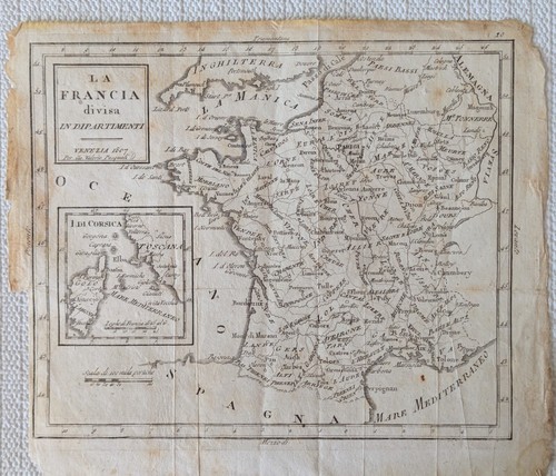 1807 antica mappa - 1807,