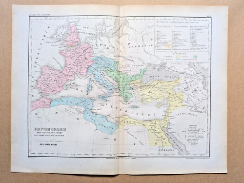 Antica mappa lingua - antica, in