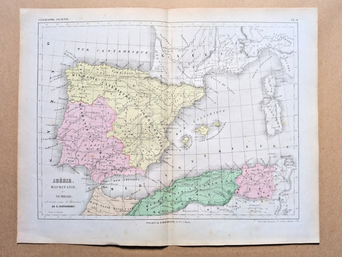 Antica mappa lingua - mappa,