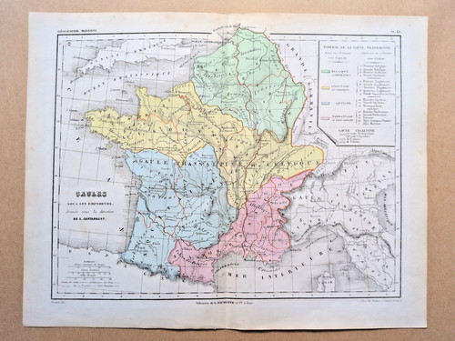 Antica mappa lingua - mappa,
