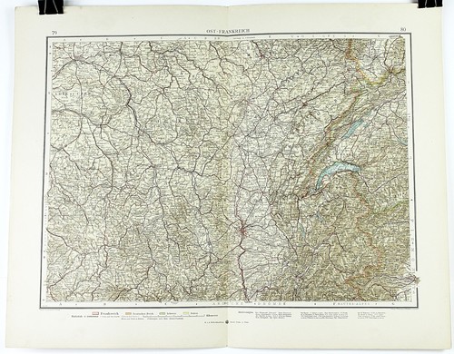 1898 mappa tedesca della - mappa,