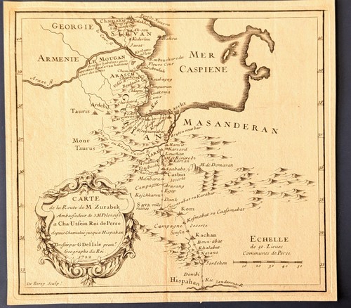 Carte route de m - de,