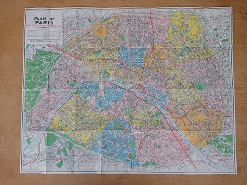 Vecchia mappa stradale - vecchia, di