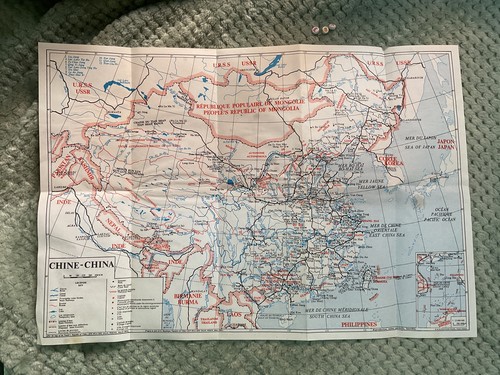 Mappa vintage rara - , epoca
