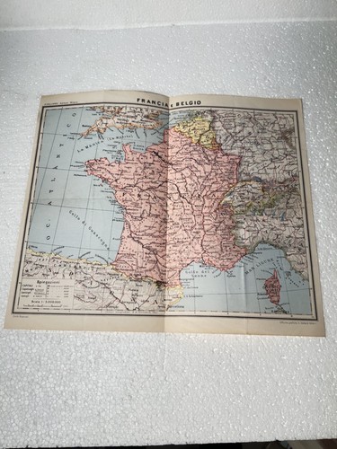 Francia belgio cartina - e,