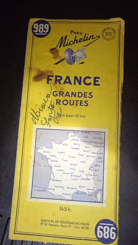Cartina mappa michelin france - michelin,