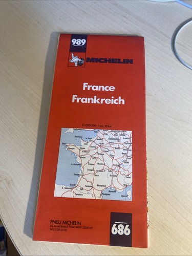 Michelin france cartina mappa - france,