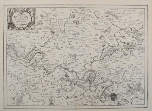 Mappa dell ile - mappa, dell'ile-de-france