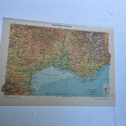 1950 mappa spagna - 1950:, e