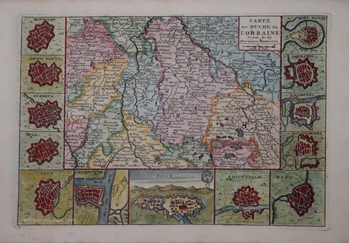 Una vera mappa antica - antica,