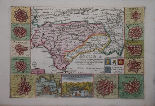 Una vera mappa antica - una,